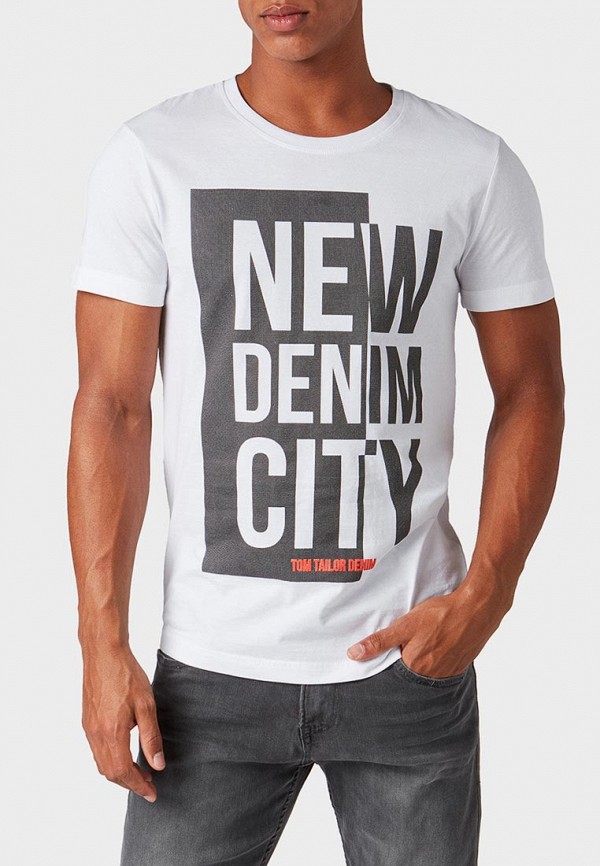

Футболка Tom Tailor Denim, Белый