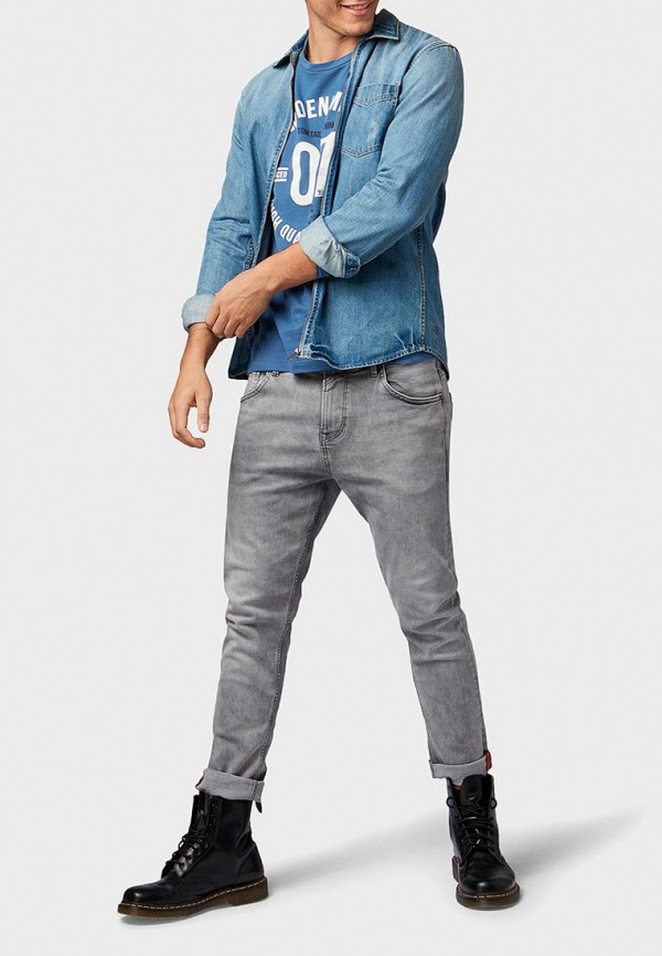 

Лонгслив Tom Tailor Denim; Tom Tailor Denim TO793EMDTJI2, Синий