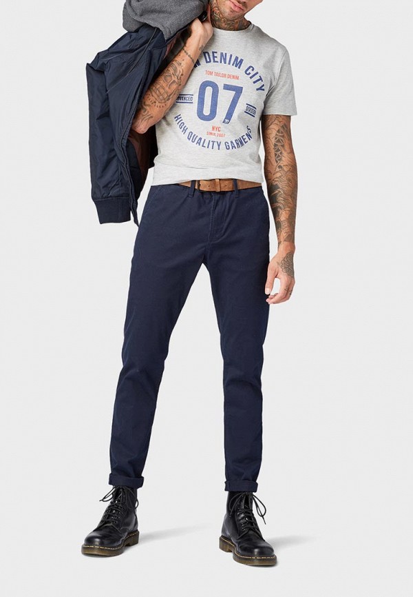 

Брюки Tom Tailor Denim, Синий, Tom Tailor Denim TO793EMDTJJ1