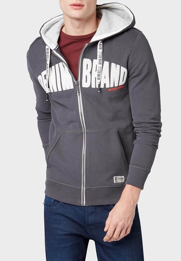 

Толстовка Tom Tailor Denim, Серый