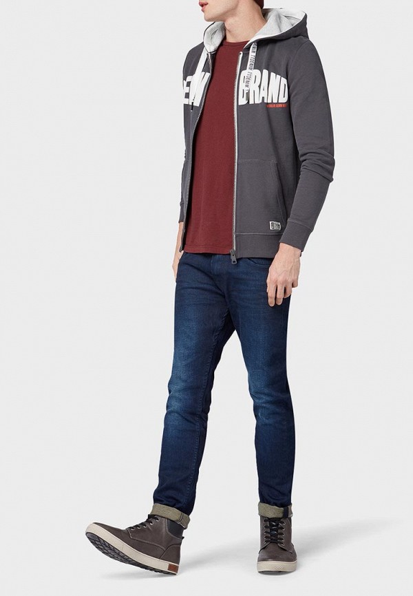

Толстовка Tom Tailor Denim, Tom Tailor Denim TO793EMDTJJ9, Серый