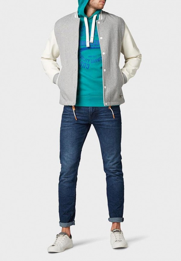 

Худи Tom Tailor Denim; Tom Tailor Denim TO793EMDTLM6, Бирюзовый