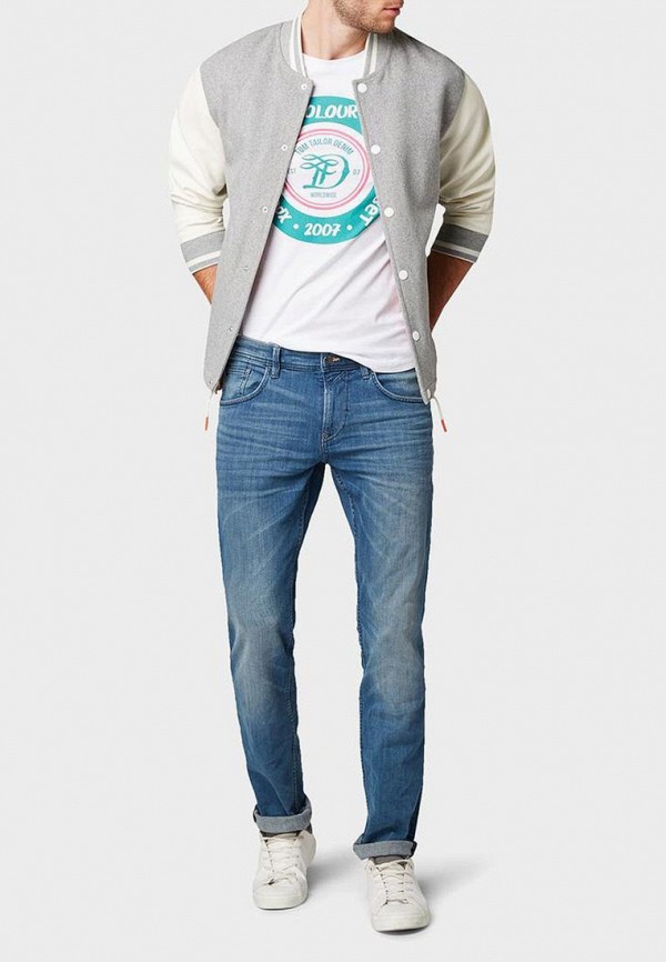 

Футболка Tom Tailor Denim; Tom Tailor Denim TO793EMDTLN6, Белый