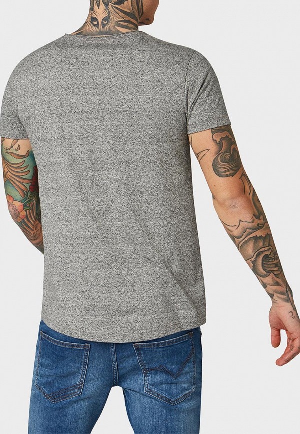 

Футболка Tom Tailor Denim; Tom Tailor Denim TO793EMDTLN7, Серый