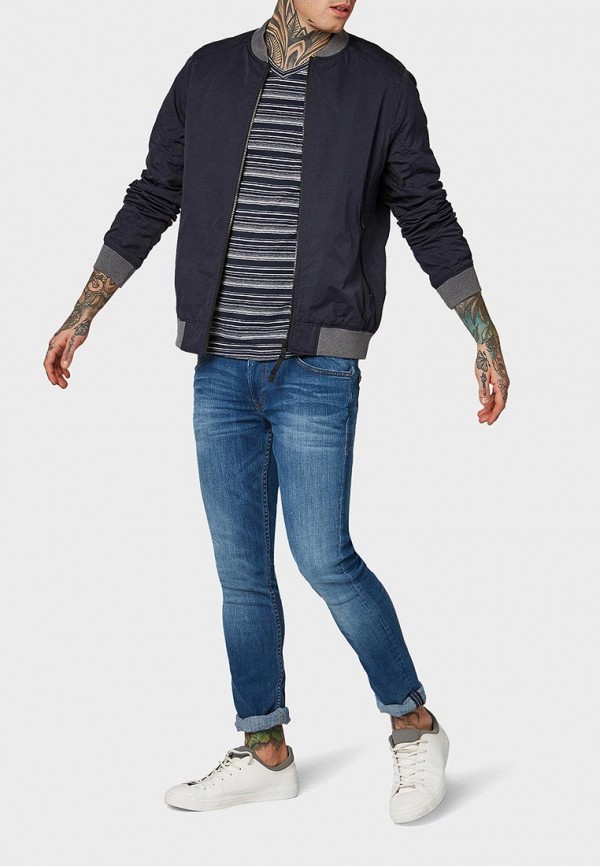 

Футболка Tom Tailor Denim; Tom Tailor Denim TO793EMDTLO0, Синий