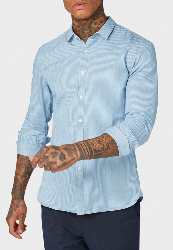 

Рубашка Tom Tailor Denim, Голубой