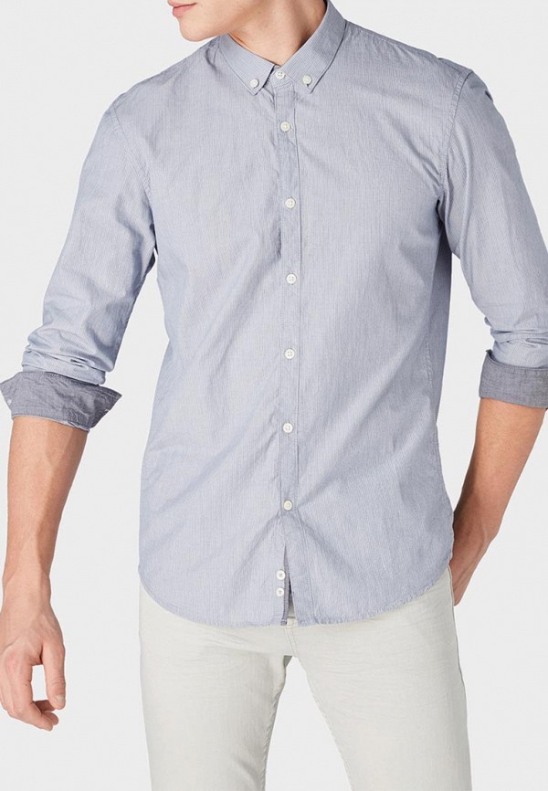 

Рубашка Tom Tailor Denim, Tom Tailor Denim TO793EMDTLQ4, Голубой
