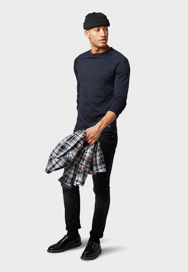 

Лонгслив Tom Tailor Denim; Tom Tailor Denim TO793EMDTLQ9, Синий
