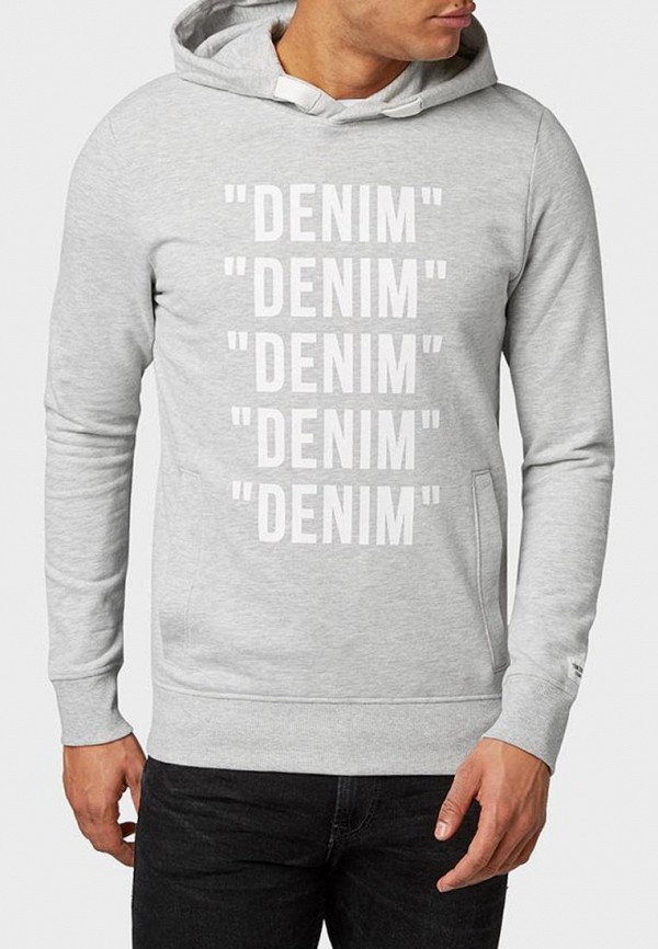 

Худи Tom Tailor Denim, Tom Tailor Denim TO793EMDTLR6, Серый