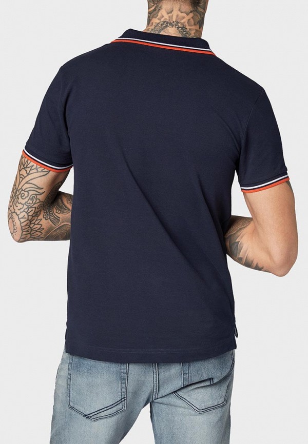 

Поло Tom Tailor Denim; Tom Tailor Denim TO793EMDTLS4, Синий