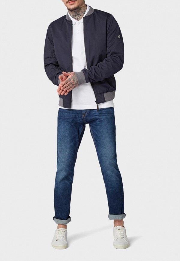 

Поло Tom Tailor Denim; Tom Tailor Denim TO793EMDTLS8, Белый