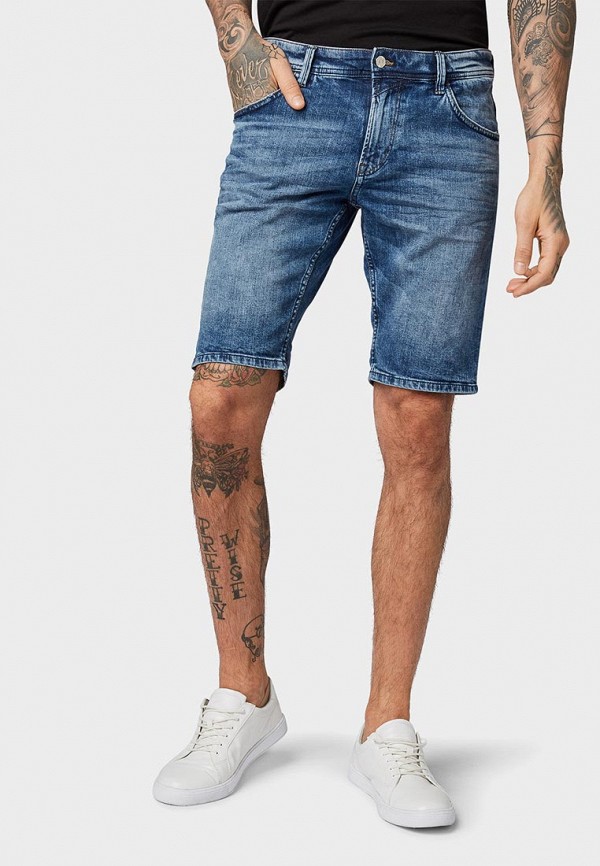 

Шорты джинсовые Tom Tailor Denim, Tom Tailor Denim TO793EMDTLU1, Синий