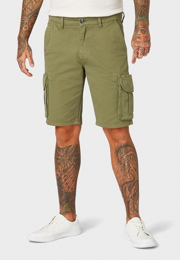 

Шорты Tom Tailor Denim, Зеленый, Tom Tailor Denim TO793EMDTLV8