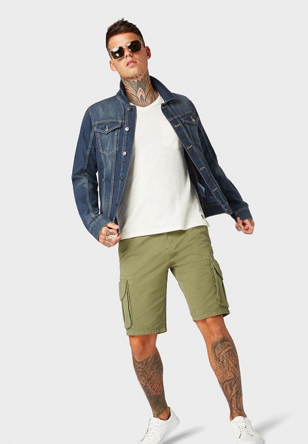 

Шорты Tom Tailor Denim; Tom Tailor Denim TO793EMDTLV8, Зеленый