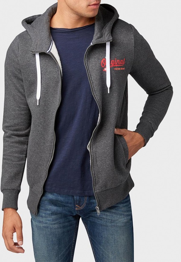 

Толстовка Tom Tailor Denim, Tom Tailor Denim TO793EMEDPB5, Серый