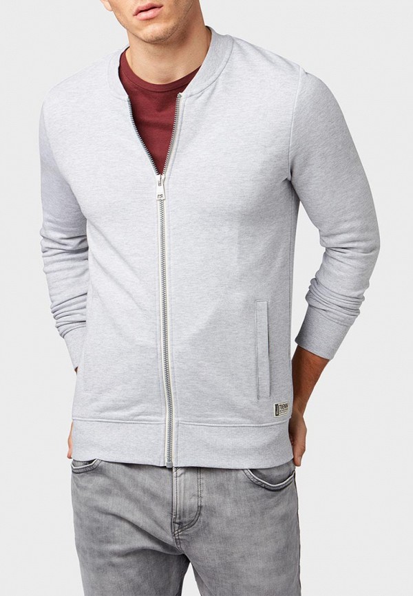 

Олимпийка Tom Tailor Denim, Серый, Tom Tailor Denim TO793EMEHNR1