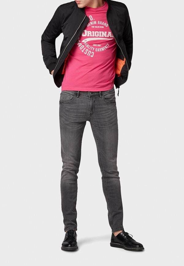 

Футболка Tom Tailor Denim; Tom Tailor Denim TO793EMEOUW6, Розовый