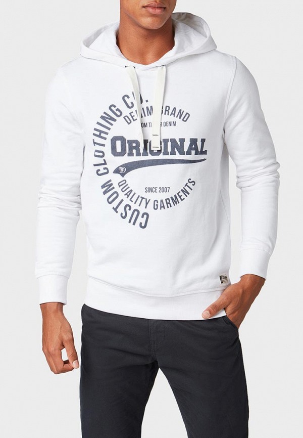 

Худи Tom Tailor Denim, Белый