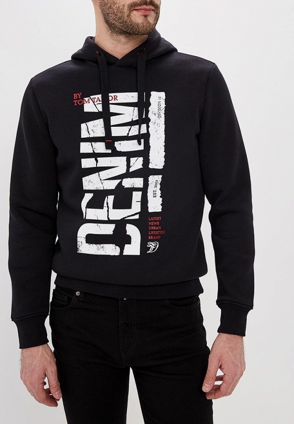 

Худи Tom Tailor Denim, Черный