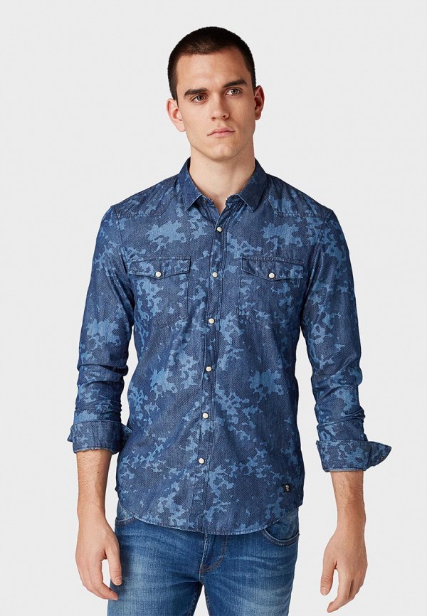 

Рубашка Tom Tailor Denim, Синий