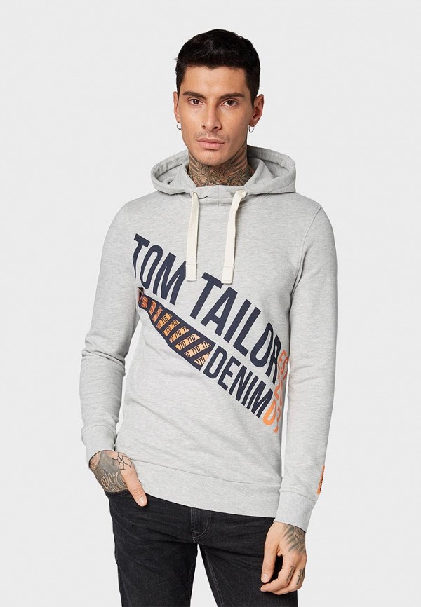 

Худи Tom Tailor Denim, Серый