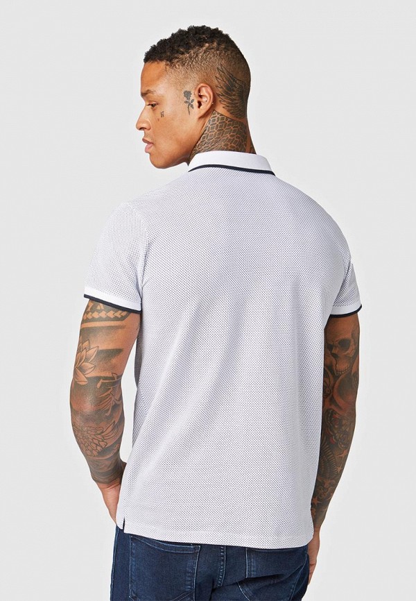 

Поло Tom Tailor Denim; Tom Tailor Denim TO793EMFBCC5, Белый