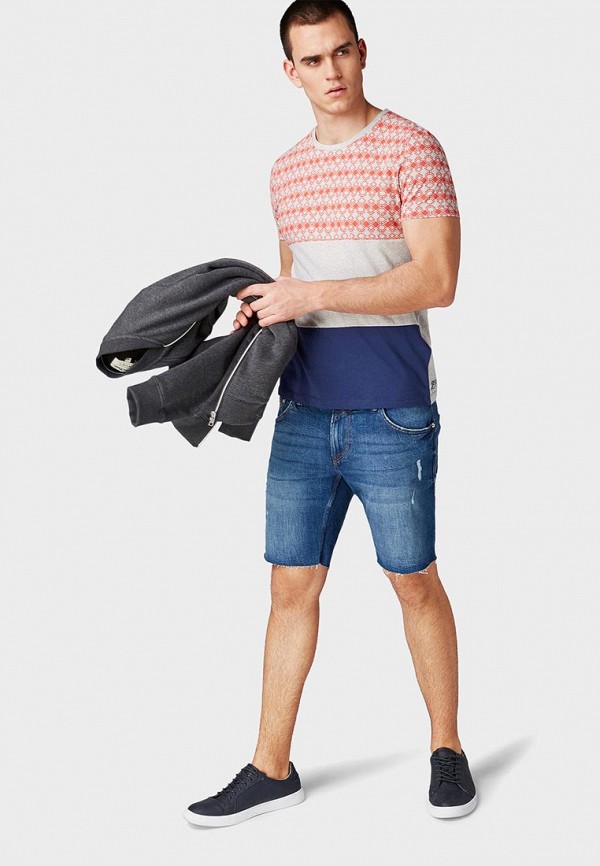 

Шорты джинсовые Tom Tailor Denim; Tom Tailor Denim TO793EMFBCE3, Синий