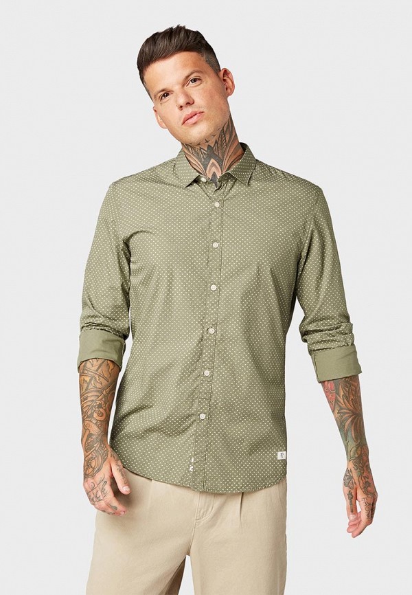 

Рубашка Tom Tailor Denim, Зеленый