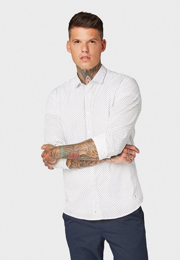 

Рубашка Tom Tailor Denim, Белый