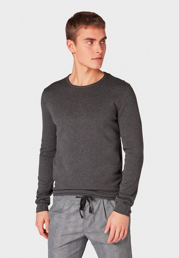 

Лонгслив Tom Tailor Denim, Черный, Tom Tailor Denim TO793EMFHGD0