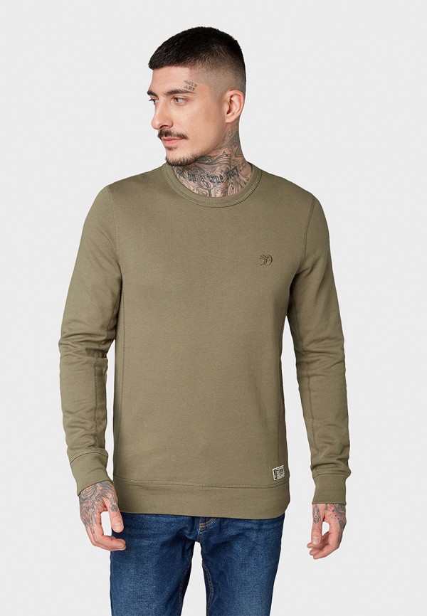 

Свитшот Tom Tailor Denim, Хаки