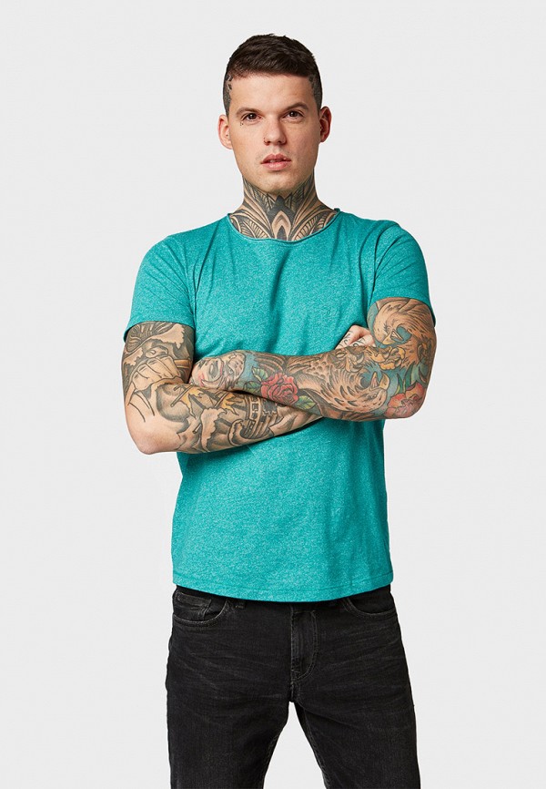 

Футболка Tom Tailor Denim, Бирюзовый