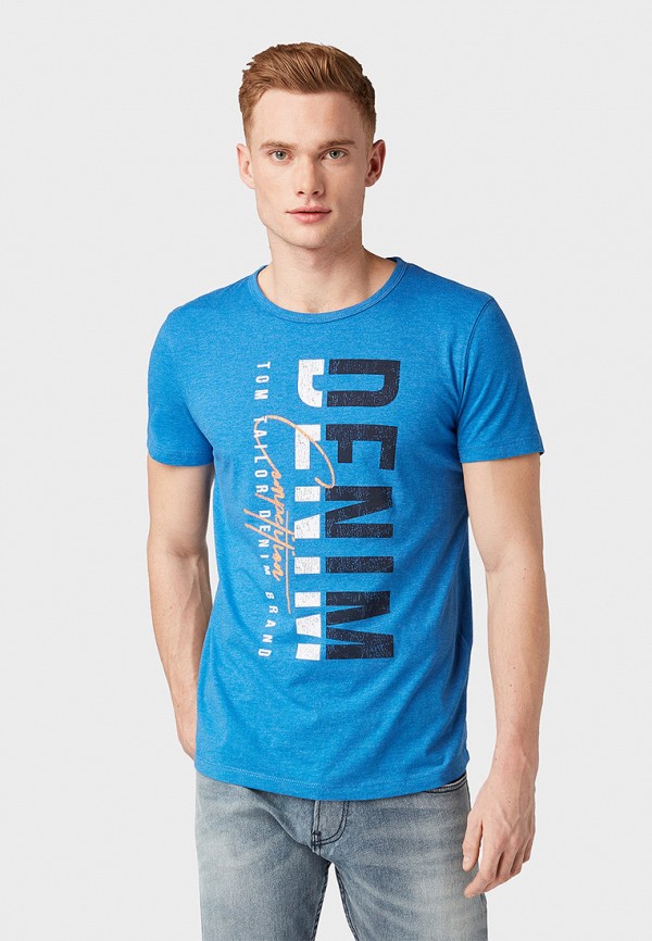 

Футболка Tom Tailor Denim, Синий