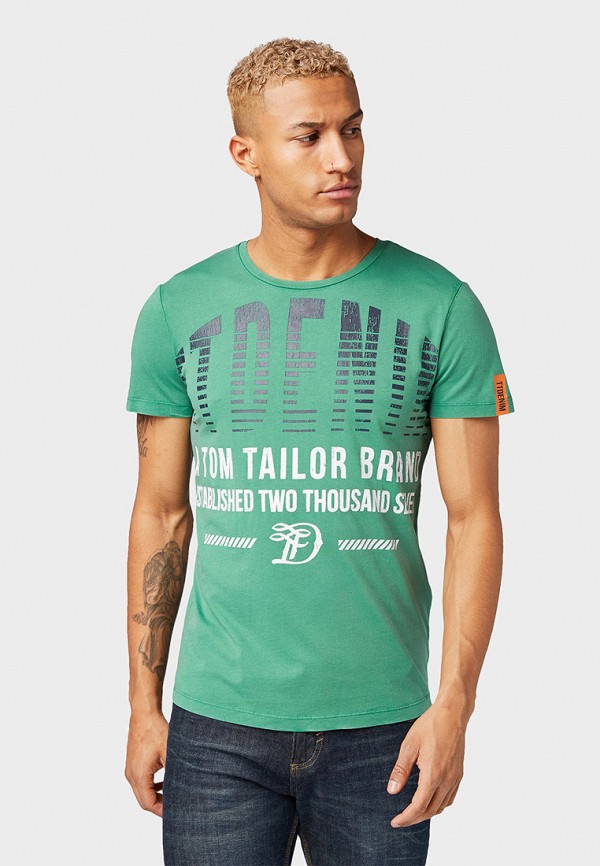 

Футболка Tom Tailor Denim, Зеленый