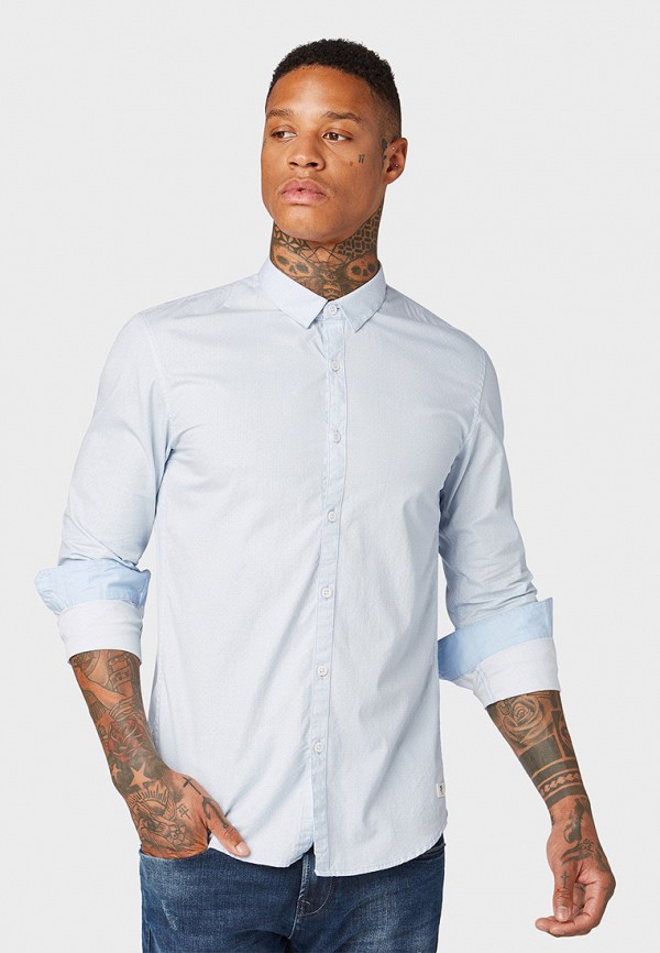 

Рубашка Tom Tailor Denim, Голубой