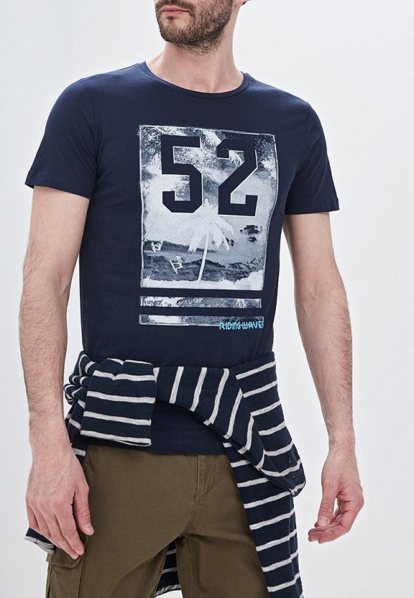 

Футболка Tom Tailor Denim, Синий