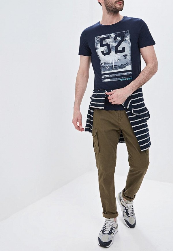 

Футболка Tom Tailor Denim, Синий