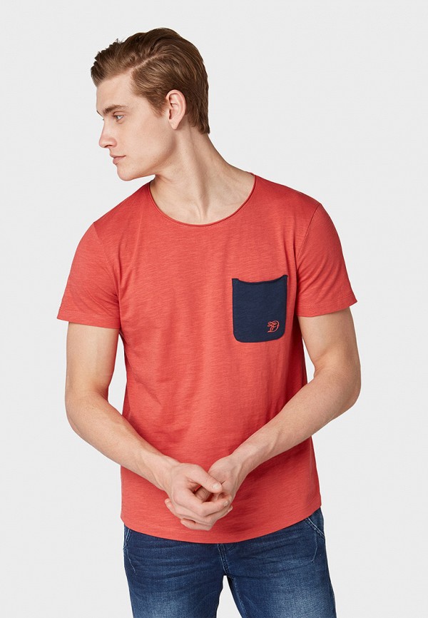 

Футболка Tom Tailor Denim, Коралловый