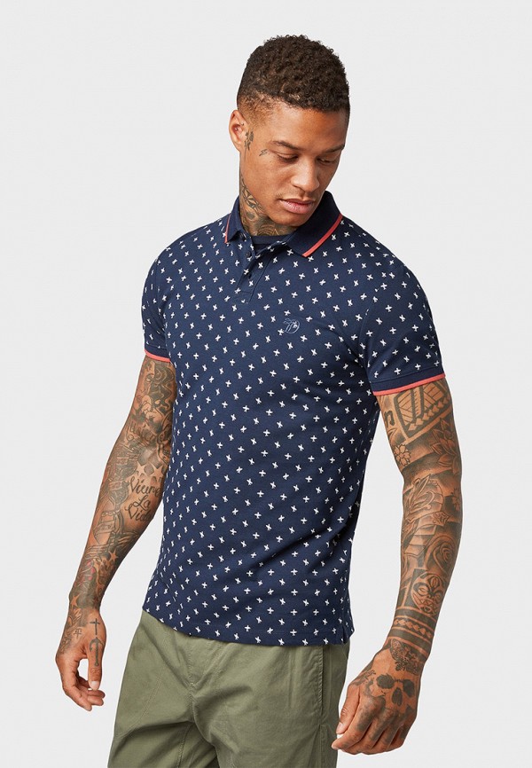 

Поло Tom Tailor Denim, Синий