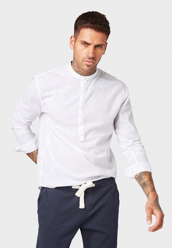 

Рубашка Tom Tailor Denim, Tom Tailor Denim TO793EMFYVL5, Белый