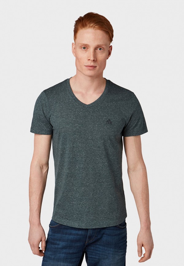 

Футболка Tom Tailor Denim, Зеленый, Tom Tailor Denim TO793EMGBCJ9
