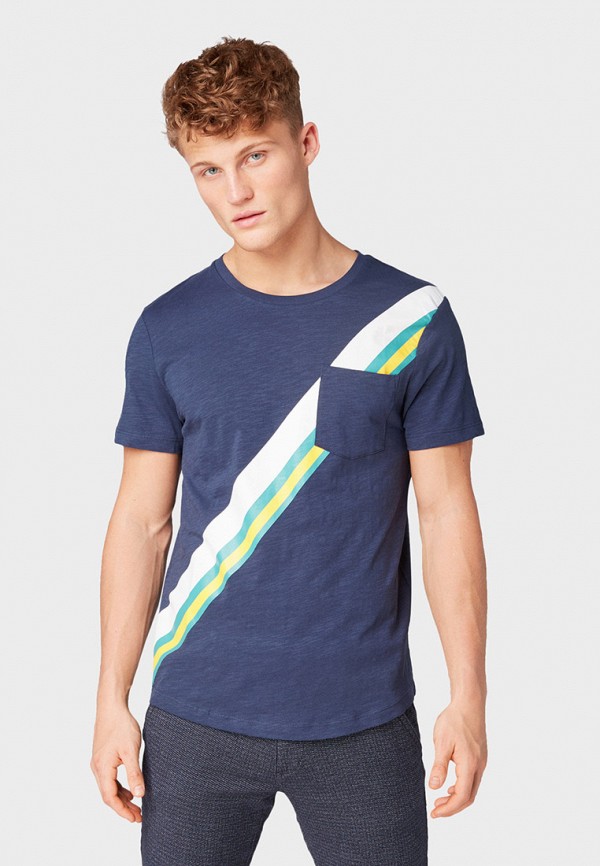 

Футболка Tom Tailor Denim, Синий