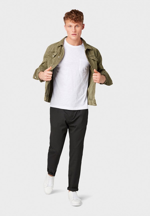 

Футболка Tom Tailor Denim, Tom Tailor Denim TO793EMGBCN4, Белый
