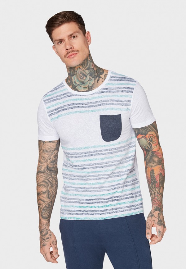 

Футболка Tom Tailor Denim, Белый