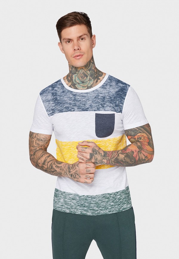 

Футболка Tom Tailor Denim, Разноцветный