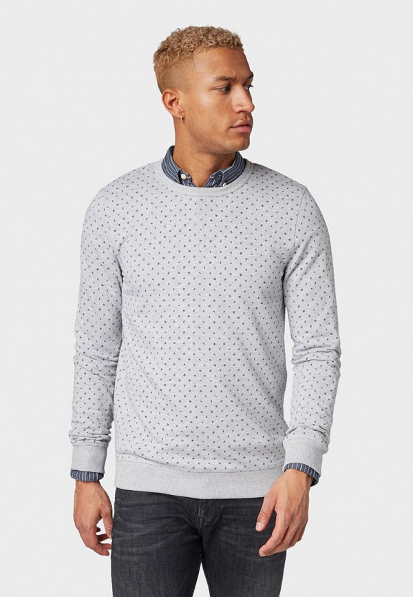 

Свитшот Tom Tailor Denim, Серый, Tom Tailor Denim TO793EMGBCP5