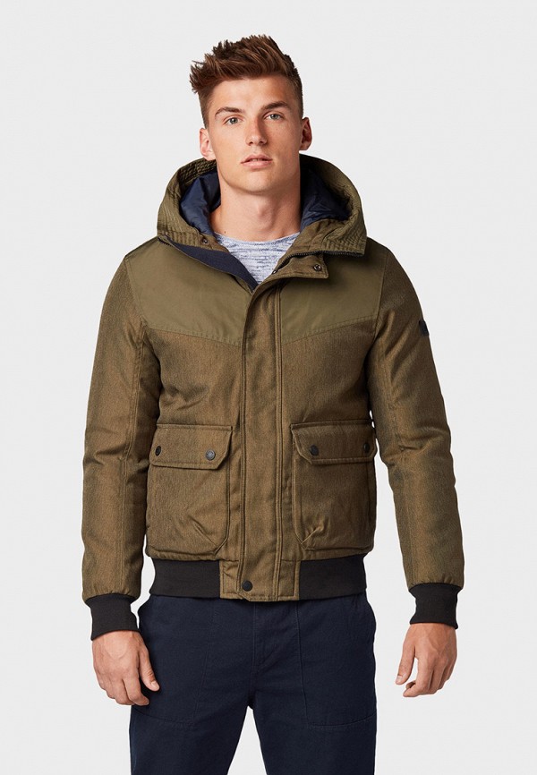 

Куртка утепленная Tom Tailor Denim, Хаки