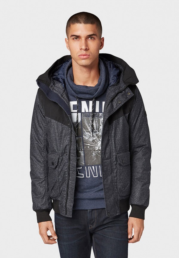 

Куртка утепленная Tom Tailor Denim, Синий, Tom Tailor Denim TO793EMGBCQ8