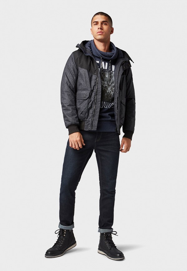 

Куртка утепленная Tom Tailor Denim, Синий, Tom Tailor Denim TO793EMGBCQ8