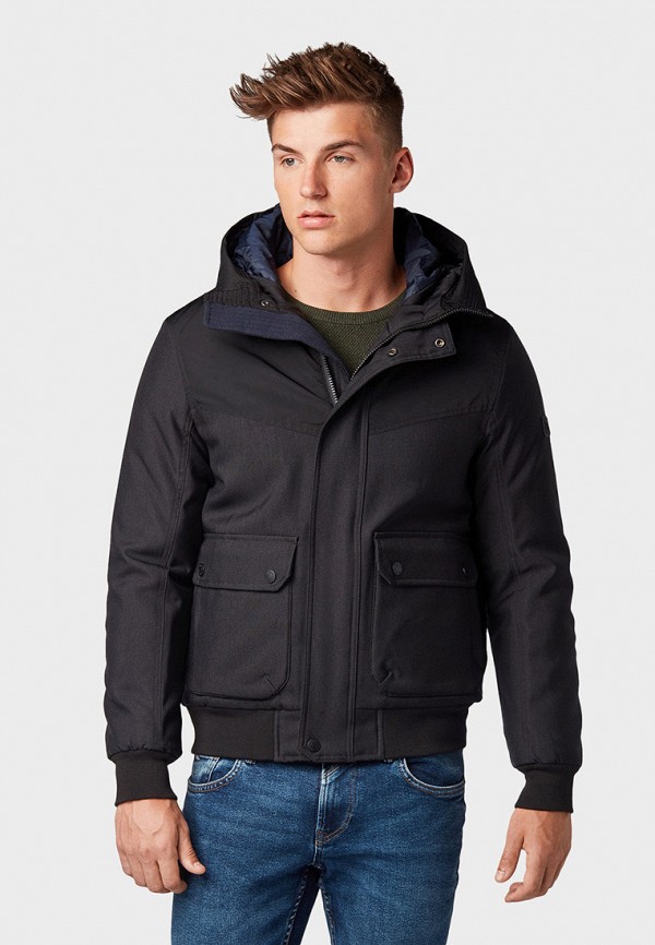 

Куртка утепленная Tom Tailor Denim, Черный, Tom Tailor Denim TO793EMGBCR0